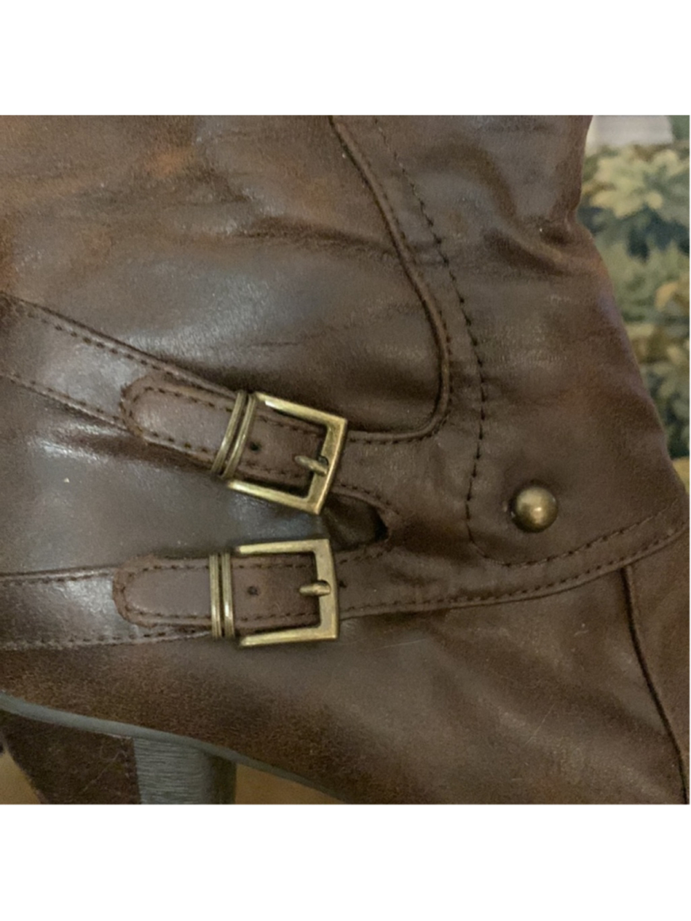 Brown Roberto vianni heeled boots size 10m - Picture 8 of 8
